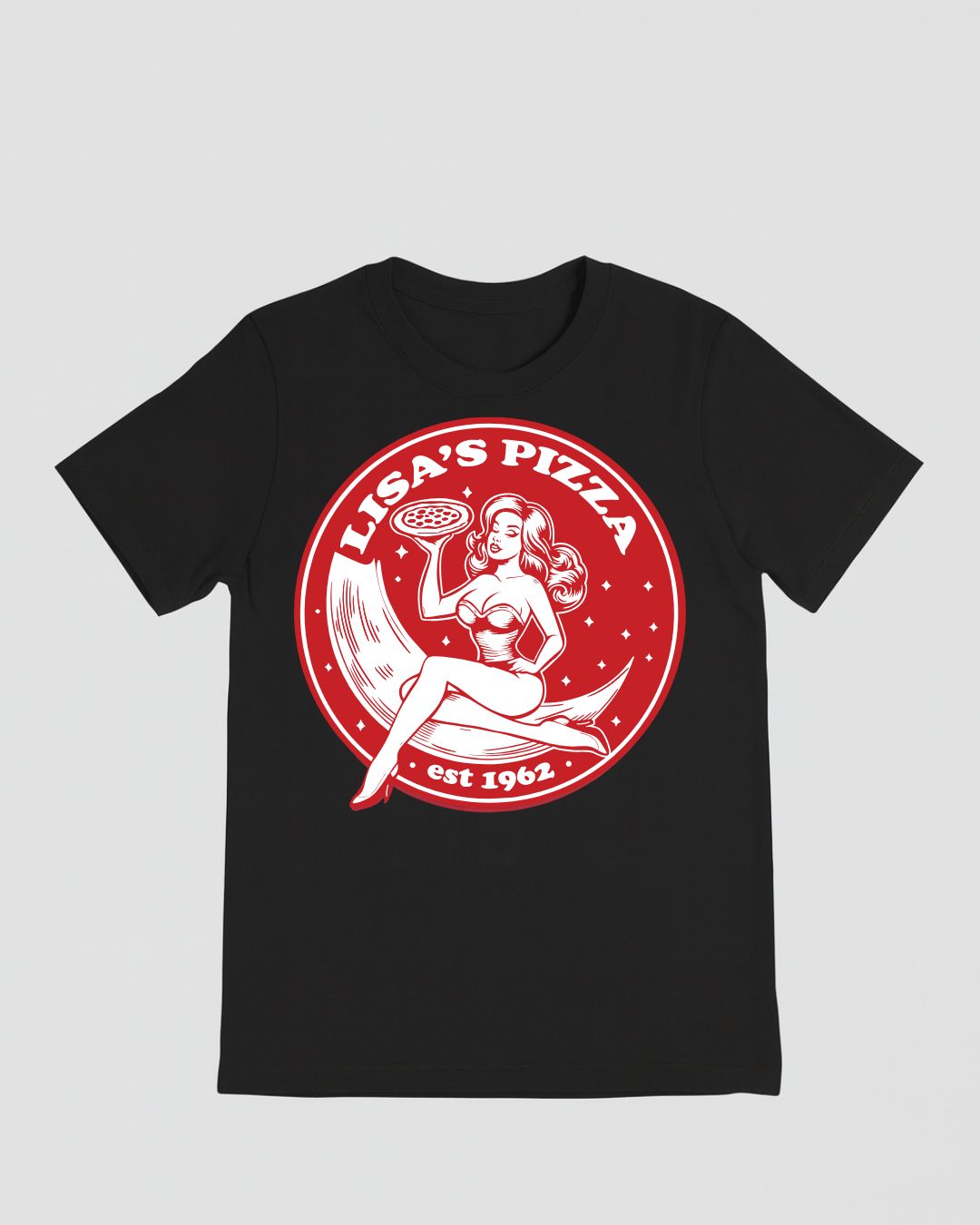 Lisa's Pizza Logo T Shirt