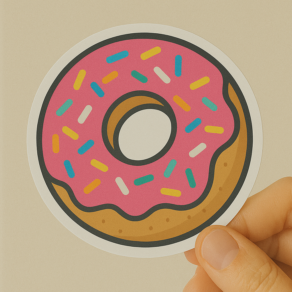 3" Round or Square Custom Sticker